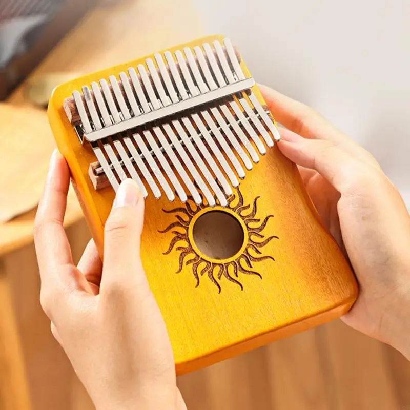 83CB 17/21 Keys Thumb Piano Portable Finger Piano for Kids Adults Beginners