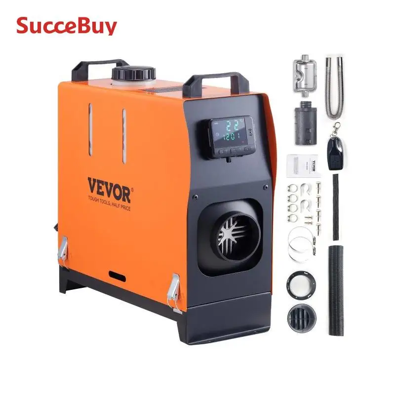 5/8KW Diesel Air Heater 12V Car Heater Diesel With LCD Switch Silencer for Car Truck Boat Parking diesel air heater