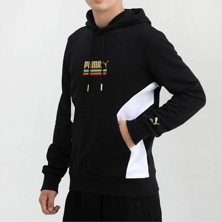 푸마 네온 스웨트셔츠 남성용 블랙 599287-01