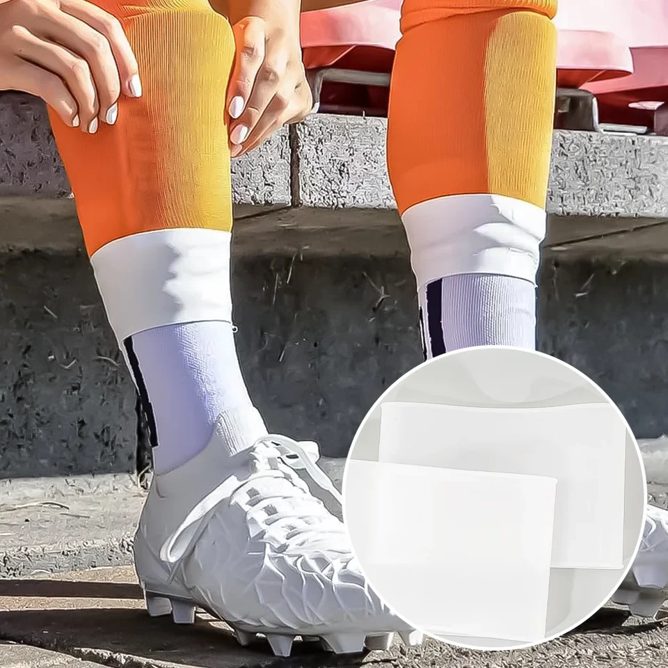 2 pezzi di cinturini per parastinchi da calcio