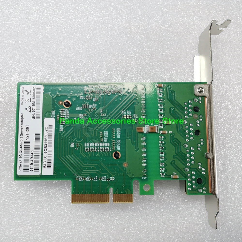 Broadcom 5719 PCIeX4 1G  Ʈ  , PCI-E X4 ⰡƮ 4 Ʈ Ʈũ ī, NIC 5719-4RJ45