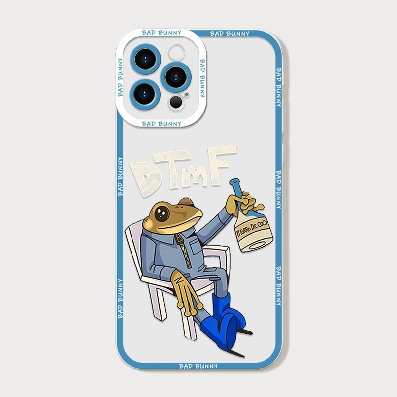 Bad Bunny DTMF Clear Phone Case - Enhanced Protection & Stylish Design
