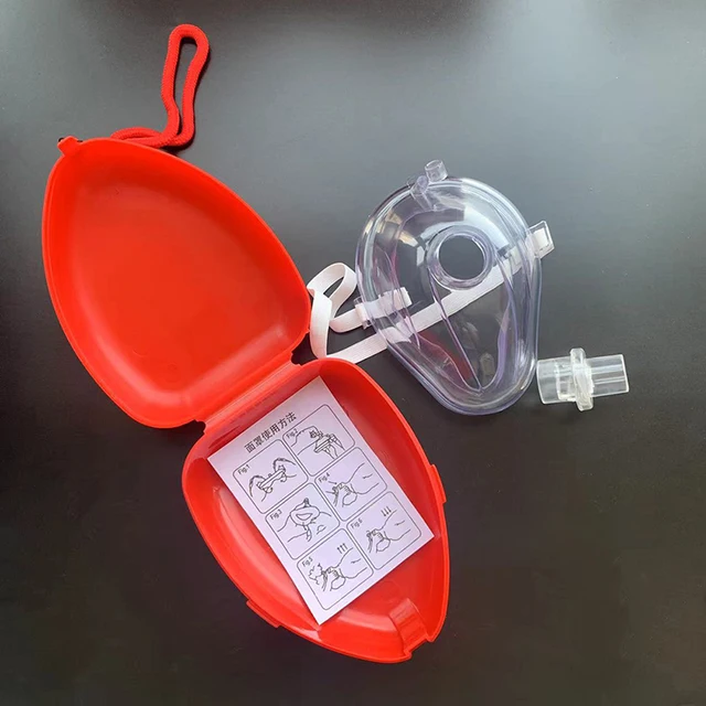 1Pc Artificial Respiration OneWay Breathing Valve Mask First Aid CPR