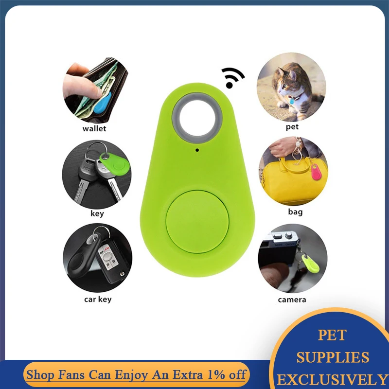 Mini Drip Pet GPS Tracker Locator Dog Cat Anti-Lost Localizador Device for Chiens Car Chidren Wallet Keychain Tracking Tag Alarm