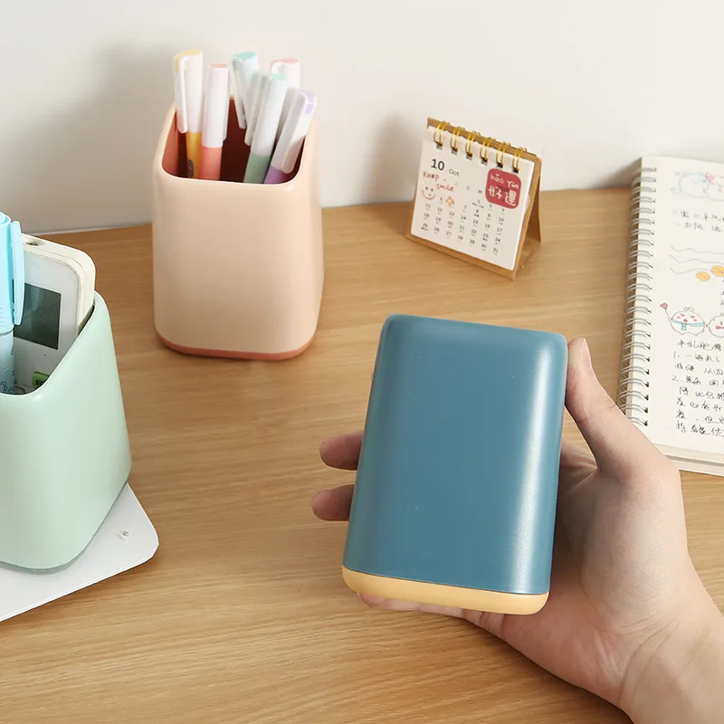Large Capacity Pen Holder Desk Pen Pencil Makeup Pot Brush Storage Container Box Holder School Office Stationery Organizer makeup organizer pencil case pen holder desk organizer pen and brush holder desk storage rack brush holder