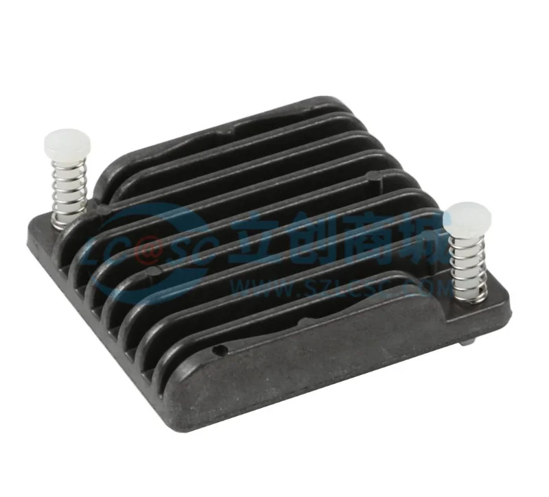 YG(one ene material) High thermal conductivity nanocomposite heat sink 45X42.3X9 with 18.6MM rivets YG-L45W42.3H9FPSY06