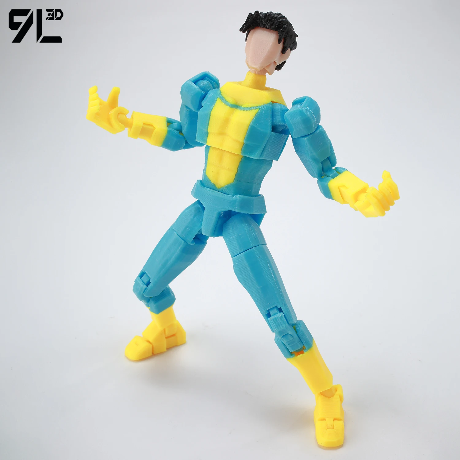9L3D Gedruckte NEWInvincibles Tech Jacker Titan13 Lucky13 Actionfigur Dummy13 Motorrad Mehrteiliges Sammlermodell Spielzeug T13 – Detail 9