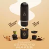 Portable Coffee Machine with Heating Function TYPE-C Charging Car Expresso Maker Port Fit Nespresso Capsule and Powder 7500Mah 4