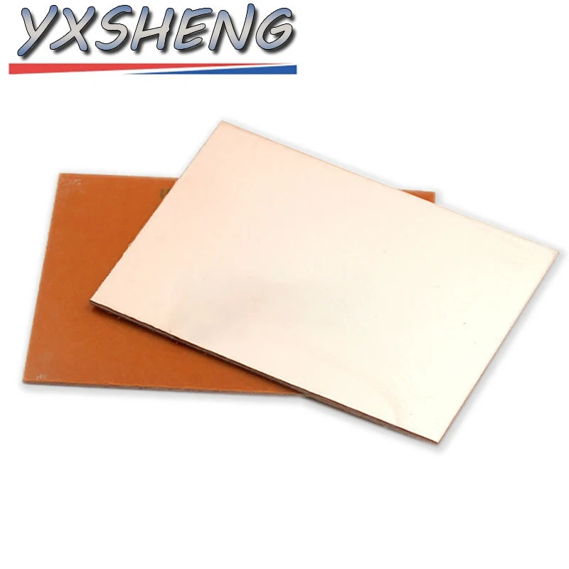 1/5/10PCS FR4 PCB 7x10cm 단일 측면 구리 클래드 플레이트 DIY PCB 키트 YXSHENG 7*10 라미네이트 회로 기판