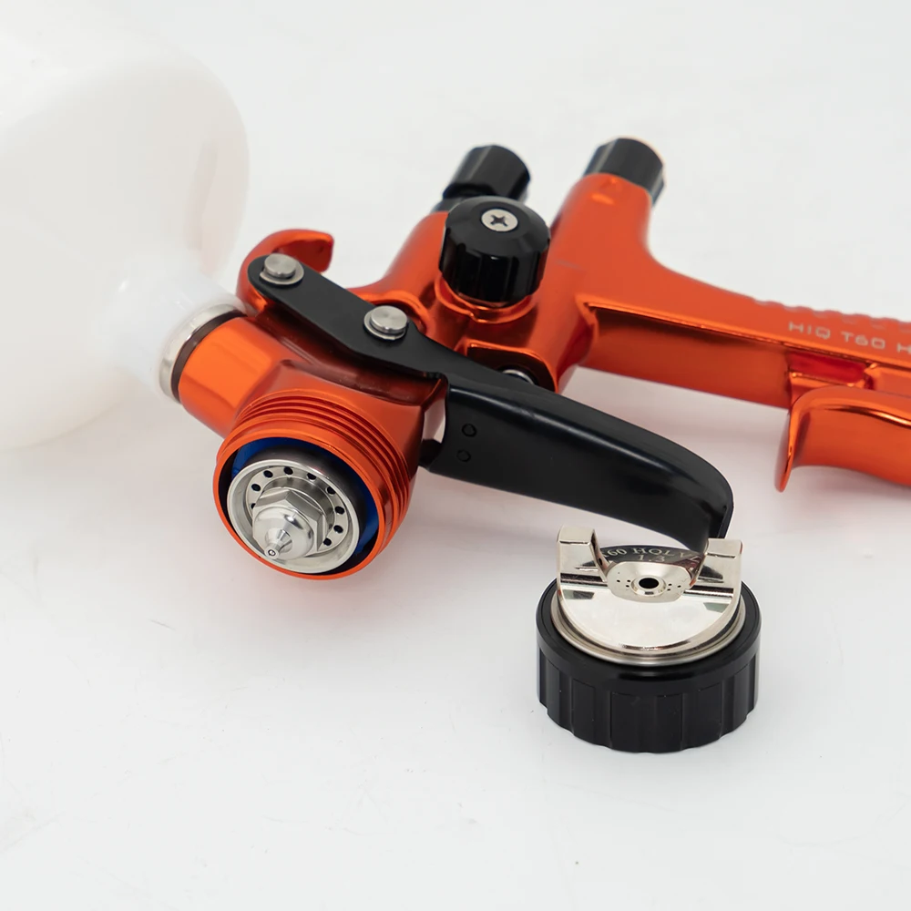LVLP Spray Gun T60 Painting Gun 1.3mm Nozzle Paint Water Based Professional Air Spray Airbrush For Car