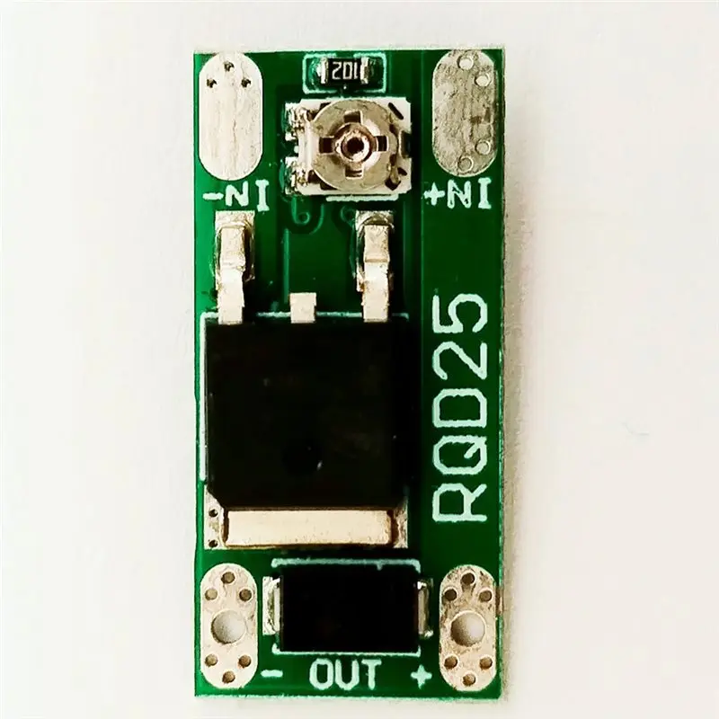 AYHF RQD25 5V-9V 브러시드 DC 모터 소프트 스타트 회로 모듈 PWM 제어 조정 가능한 시간 지연 기능