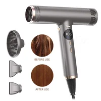 Professional Hair Dryer Hot & Cold Wind Dual Air Temperature Control Styling Tools  Hair Salon Negative Ion High Speed Powerful 1