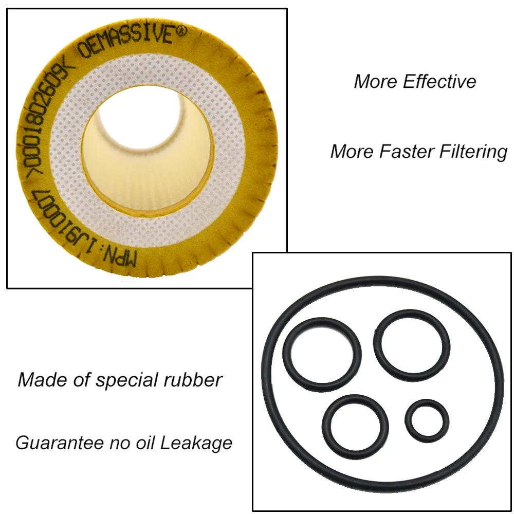 Genuine Oil Filter 0001802609 For CLK430 CLK500 CLS55 CLS500 E320 E350 E430 E500 C209 R171 S202 V251