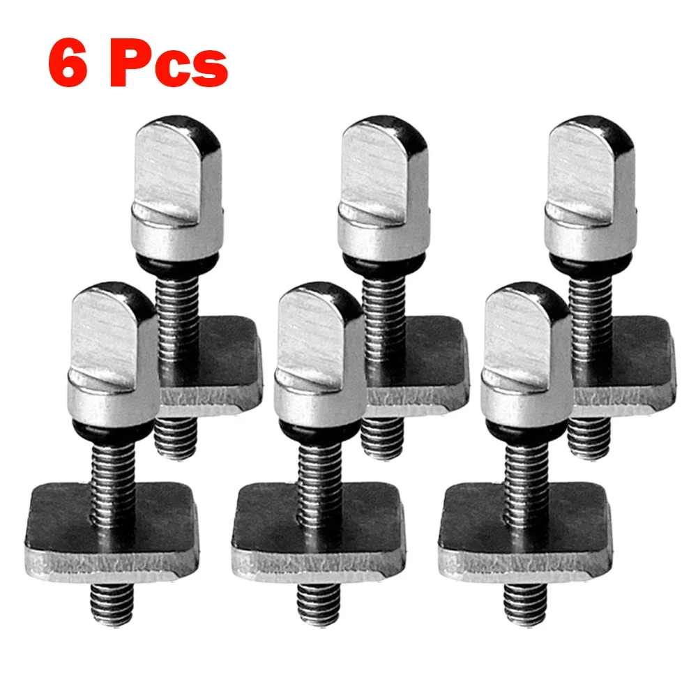 Surfboard Fin Surfboard Screws 3/4/6pcs Stainless Steel Surfboard Fin Screw Surf Fin Bolts Longboard Sliding Screws Single Nails Replacing Screws