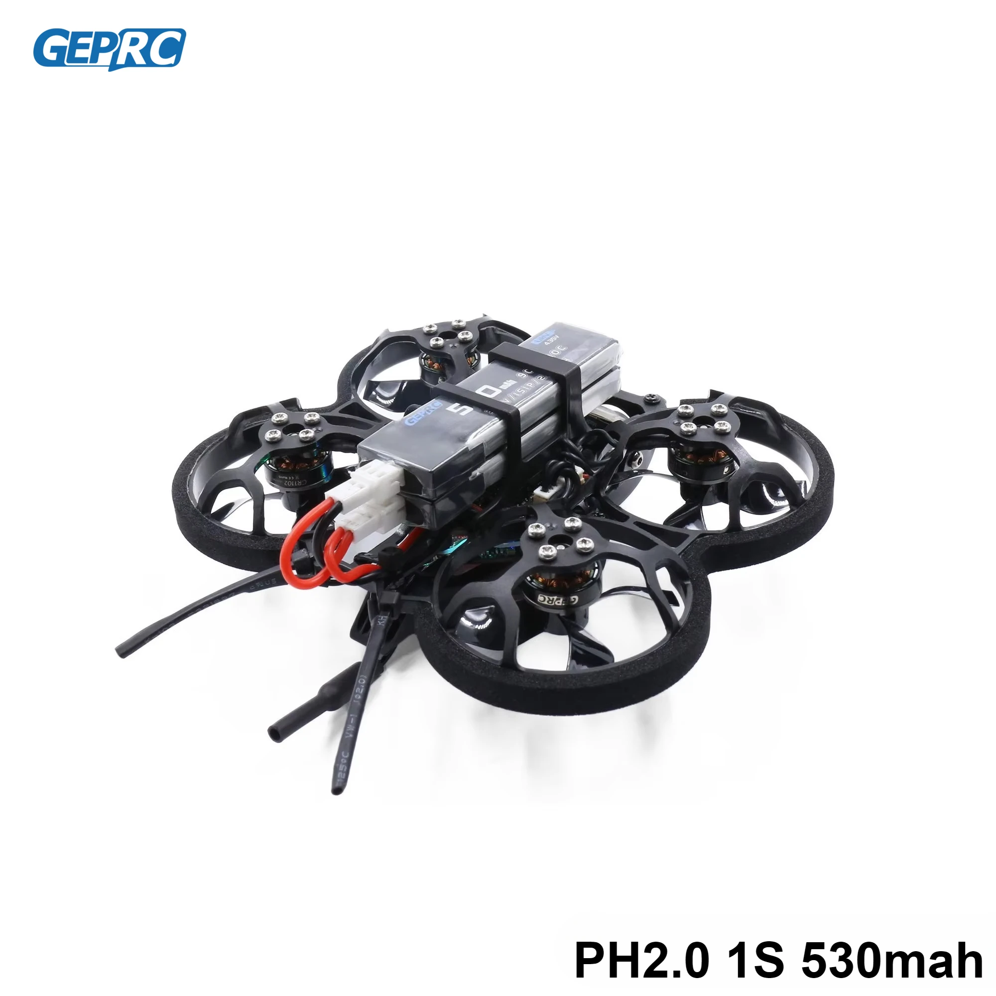 GEPRC LiHV 1S 530mAh 90C/180C Batteries A30 Plug for