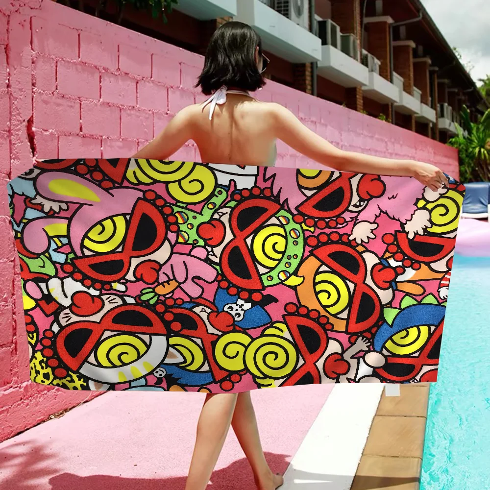 Japan Fashion Hysteric Mini Towel Microfiber Beach Towel Absorbent Quick dry Soft Yoga Swimming Resort Mountain Climbing Towel 6