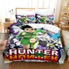 New Hunter X Hunter Bedding Set Single Twin Full Queen King Size Bed Linen Set Aldult Kids Home Decor Duvet Cover Gift Blanket 5