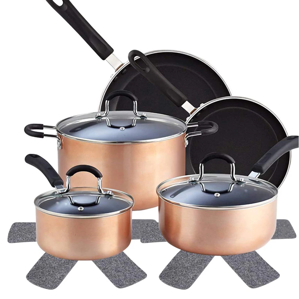 Pot Pan Protectors Divider Pads to Prevent Scratching Separate Protect Surfaces 12pcs for Kitchen Cookware