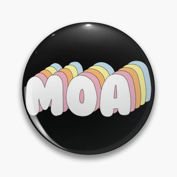 Txt Moa Fandom Quote Text Pastel Rainb Customizable Soft Button Pin Hat  Lover Lapel Pin Women Metal Gift Clothes Brooch Badge - Pins & Badges -  AliExpress