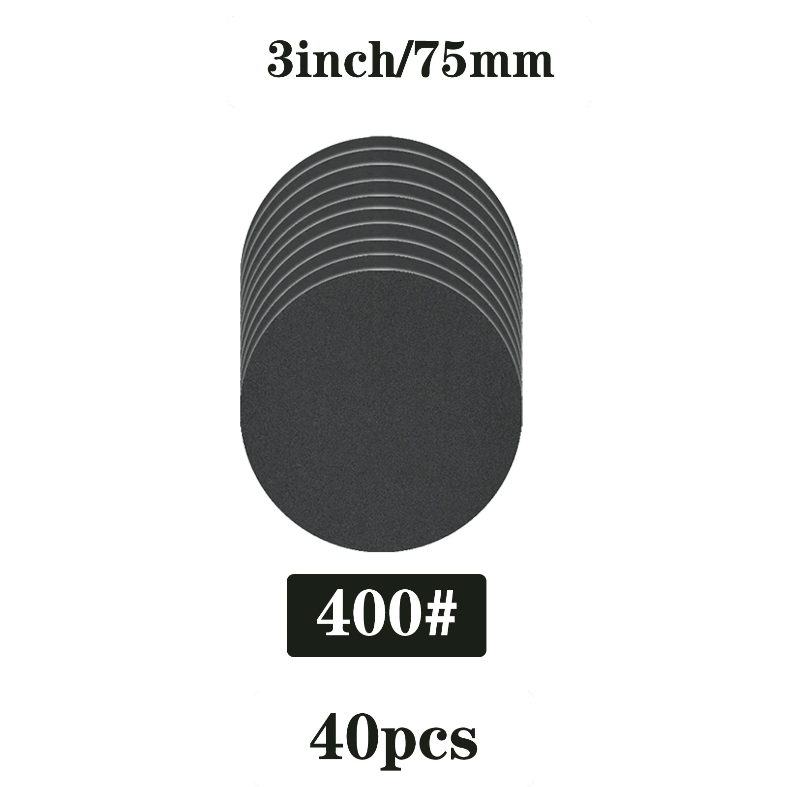 Premium 3-Inch Hook & Loop Wet/Dry Sanding Discs – Silicon Carbide Sandpaper, 80 to 5000 Grit Range
