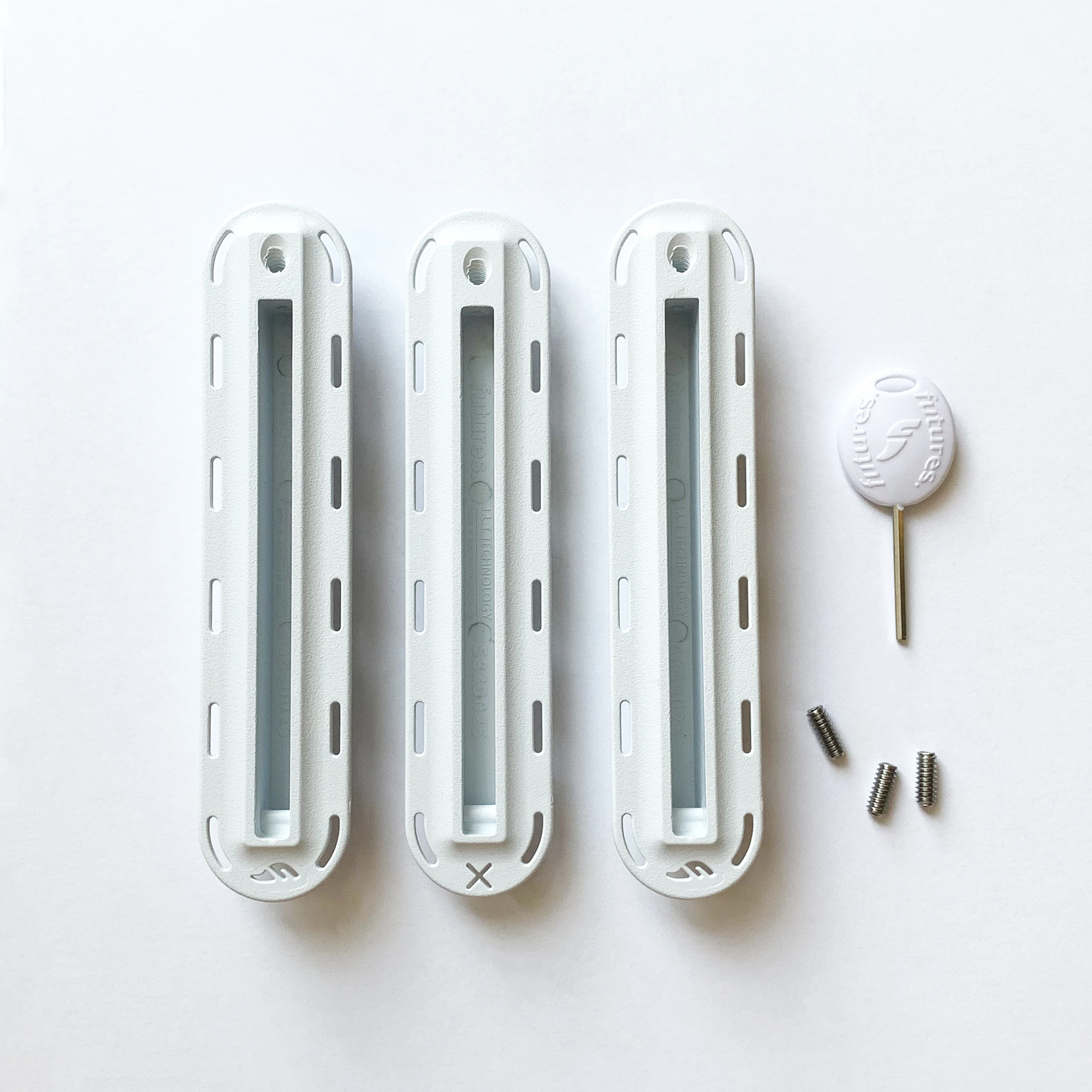 Surfing Fin boxes 3 Pack Tri Fins Box Single Tab Fin Plugs including Screws and Key Surfboard Accessories surfboard fin surfboard screws