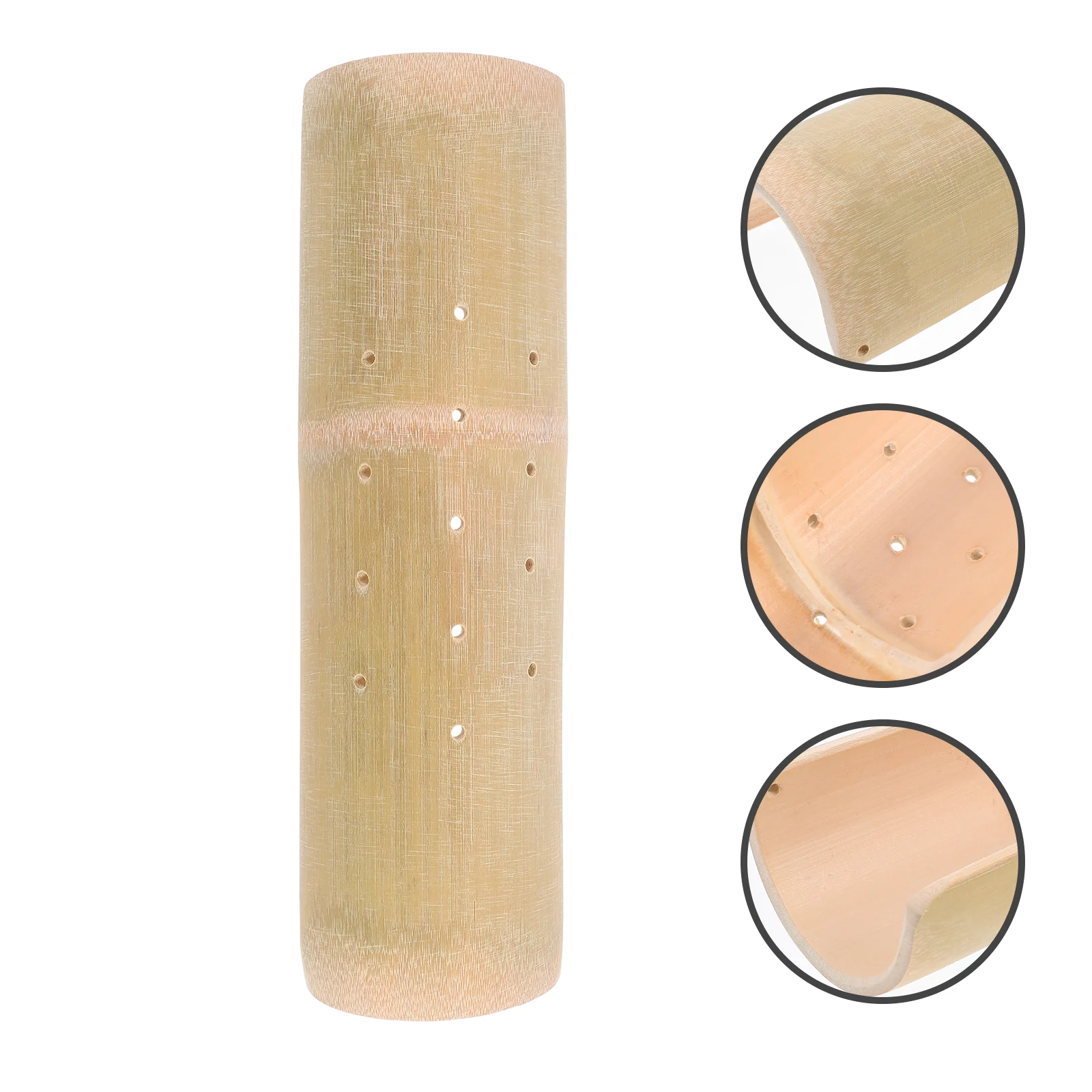 Bamboo Wife Handmade Bamboo Pillow Cervical Pillow 1pc Household U-shaped Single