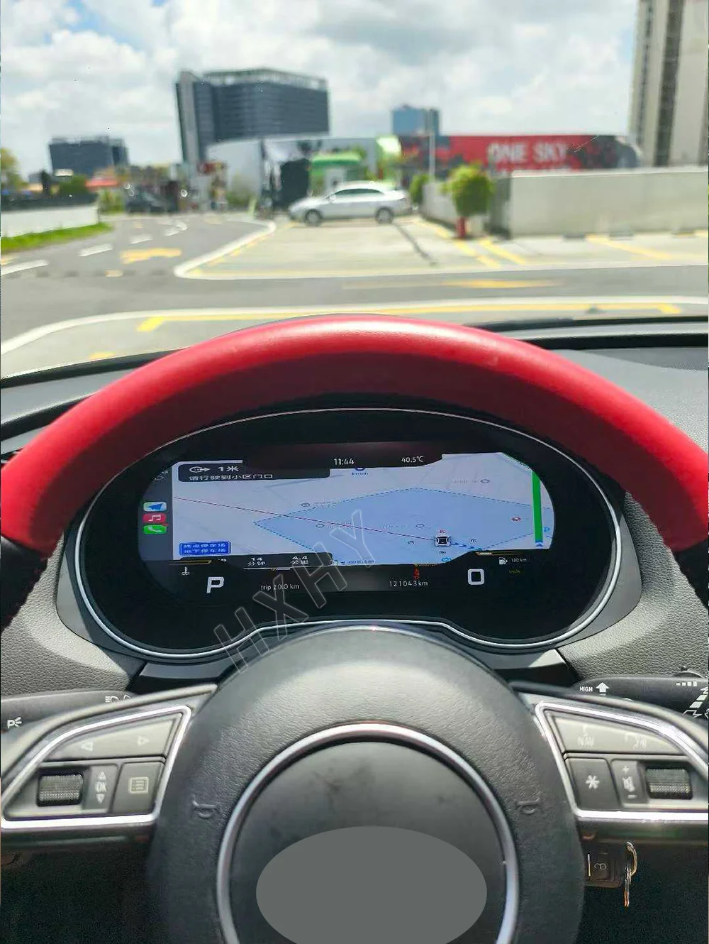 Car Digital Cluster Instrument CockPit LCD Center Speedmeters Dashboard For Audi