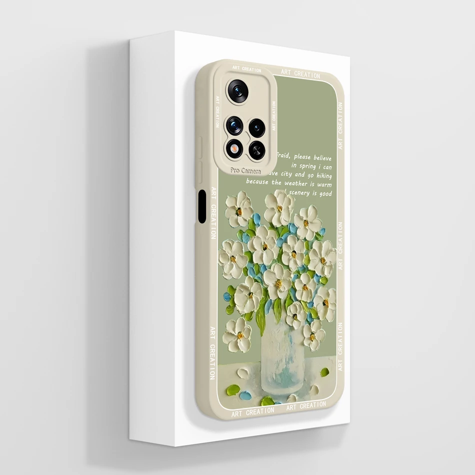 Artistic Style Full Coverage Bumper Back Cover - Soft Protector Case