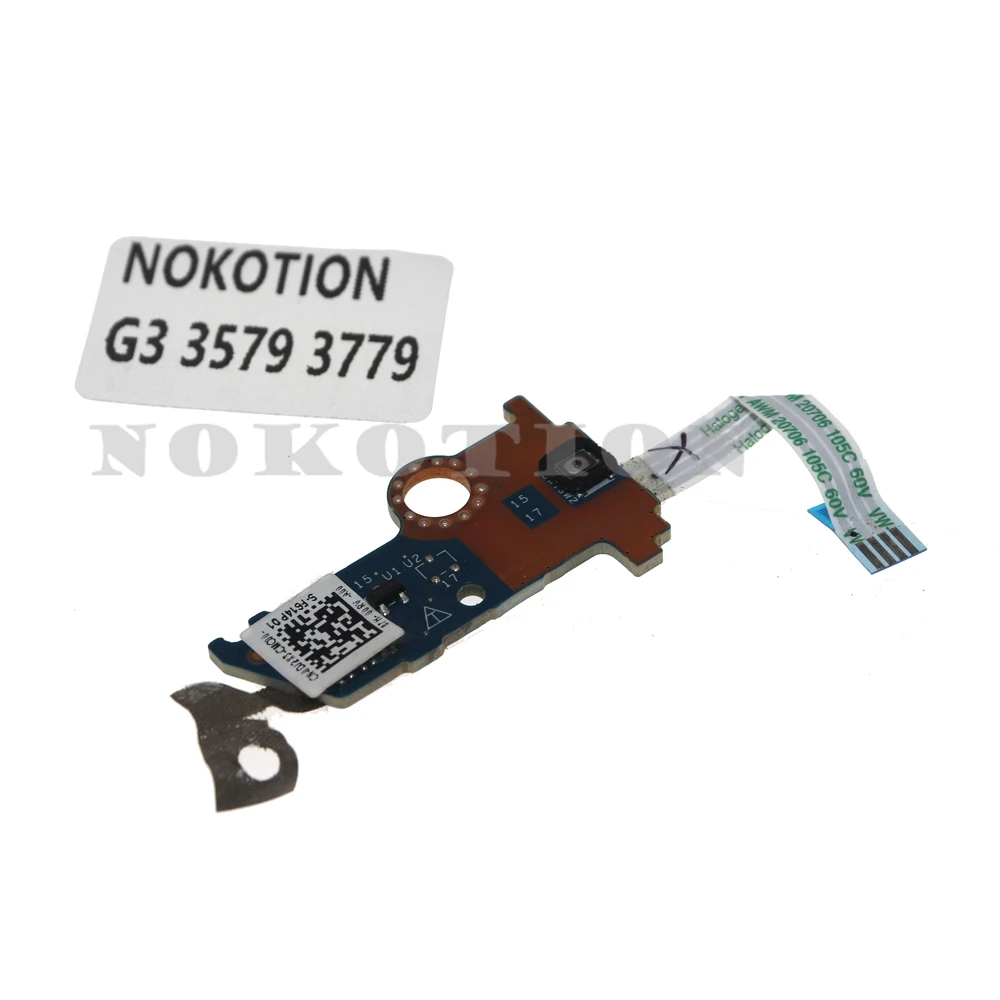 

For Dell G3 3779 3579 Laptop Power Button Board with Cable switch Repairing Accessories CAL53 LS-F614P LS-F611P