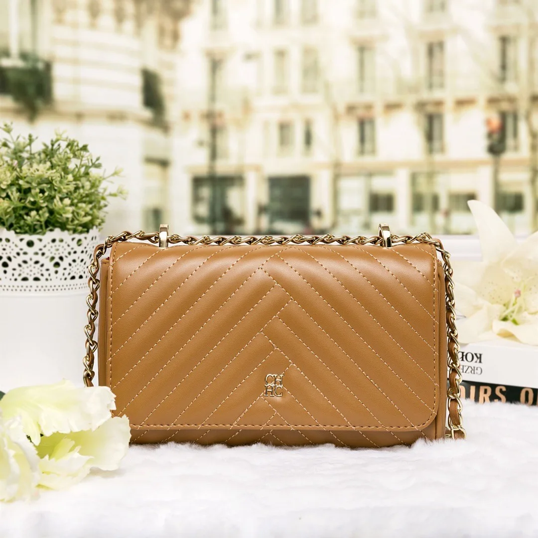 ل CH الجلود الفاخرة العلامة التجارية السيدات موضة...