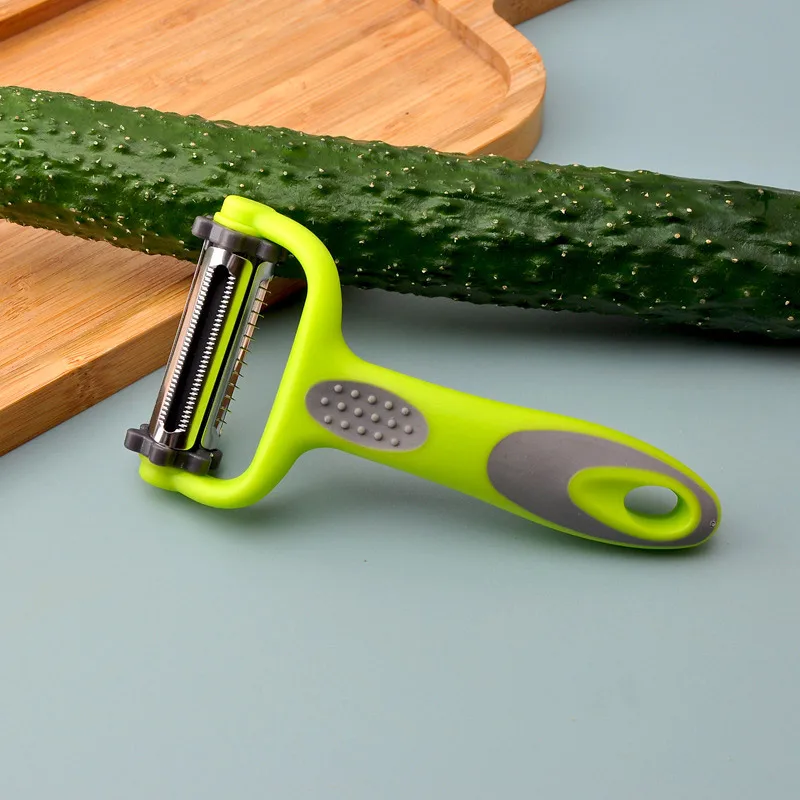 3 In 1 Rotary Peeler Fruit Vegetables Cabbage Graters Salad Carrot Potato Slicer The Ultimate Kitchen Tool