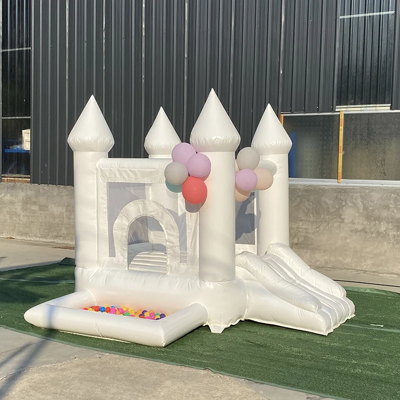 Oxford Mini Jumping Castles Bouncy Castles Outdoor Christmas Inflatable Children's Toys House Birthday Party Events Air Bounce 6