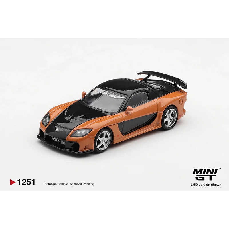 1:64 미니GT  1250 토요타 수프라 보멕스 분노의 질주 브라이언 오코너  1251 마쓰다 RX-7 베일사이드 포처트 한서울-오 합금 모델