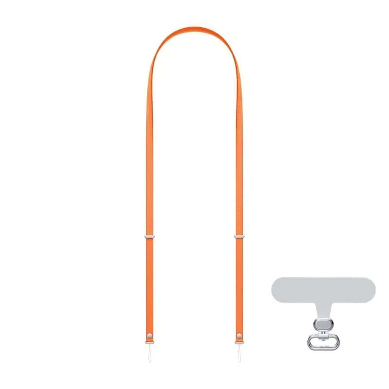 Magnetic Crossbody Phone Lanyard with Universal Clip and Woven Strap