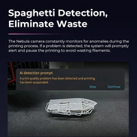Creality nébuleuse caméra Vision nocturne 1080P USB caméra 24 heures surveillance en temps réel détection de Spaghetti tournage de lapse de temps 4