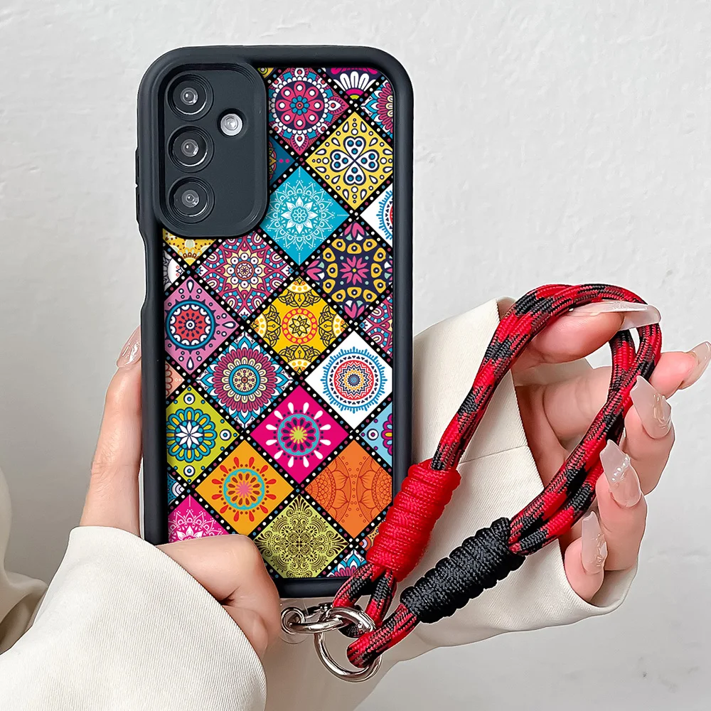 Vintage-Style Lanyard Phone Case