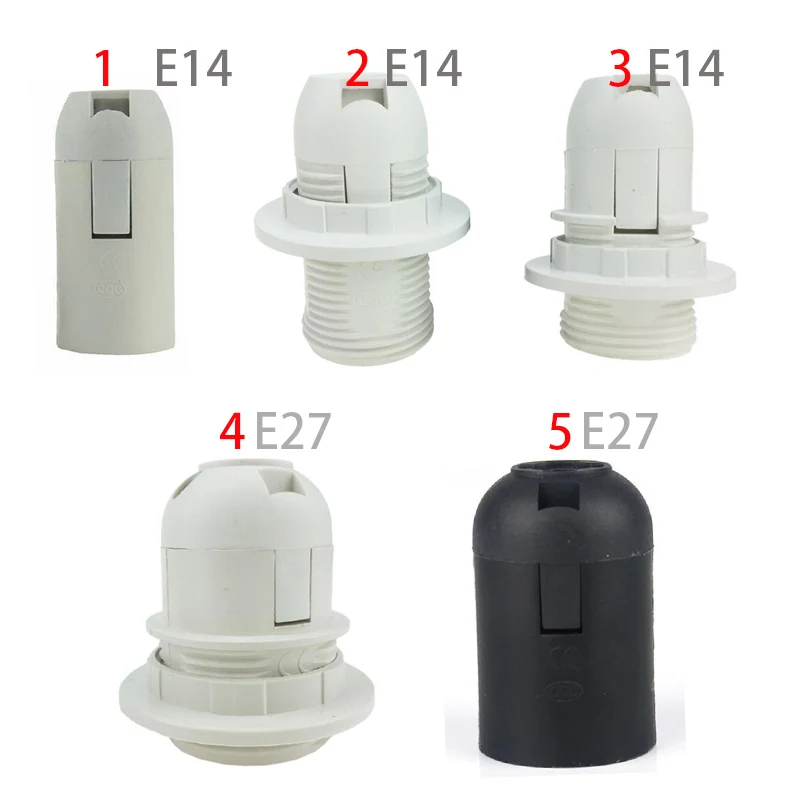 220V 110v Screw E14 E27 M10 Led Light Bulb Lamp Base Cap Power Holder Electric Pendant Socket Lamp Shade Converter led lights led light bulb lamp holder lamp bulb holder lamp base lamp socket adapter led lamp base lamp socket extender