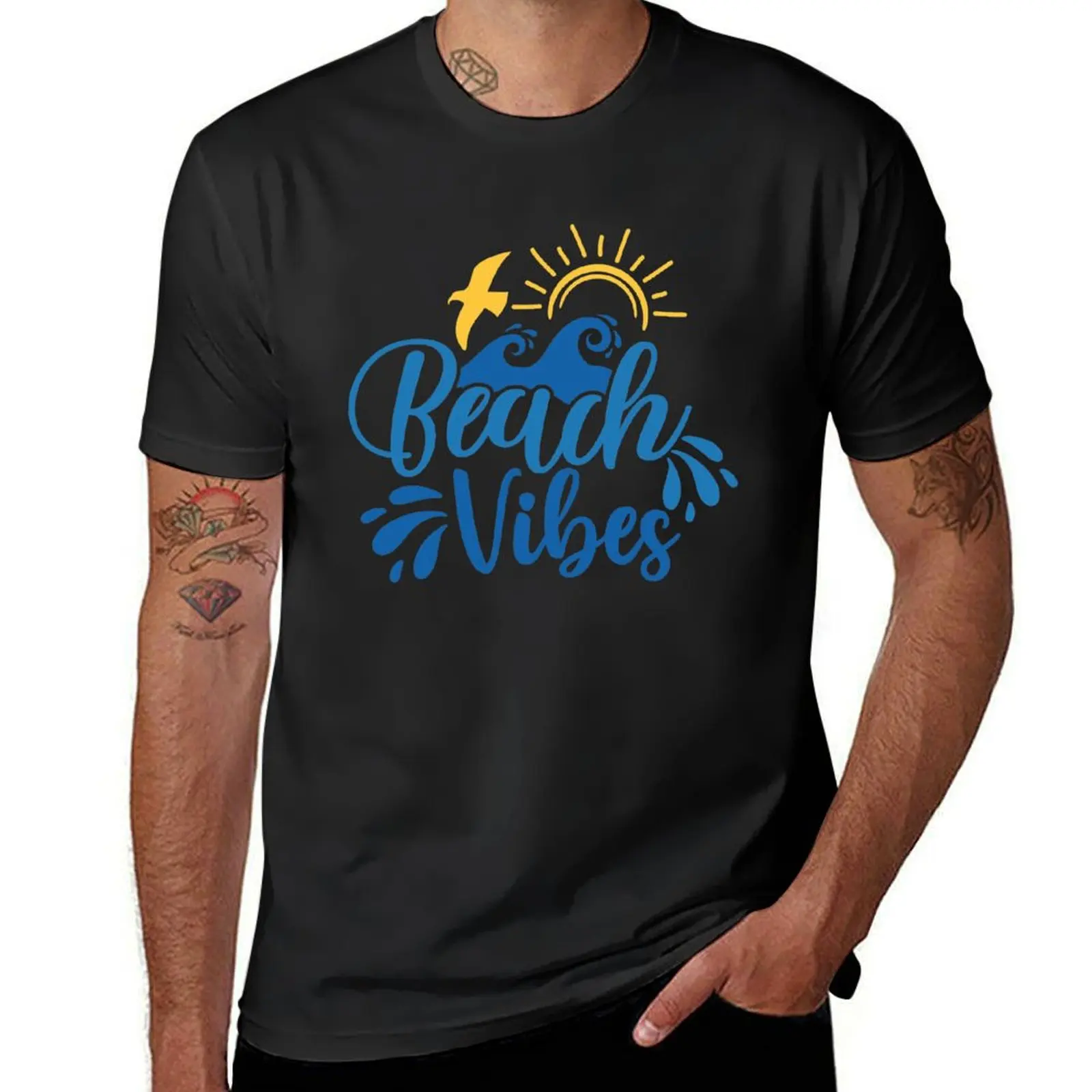 

Beach vibes - summer vacation loading T-shirt aesthetic clothes vintage cute clothes fitted t shirts for men