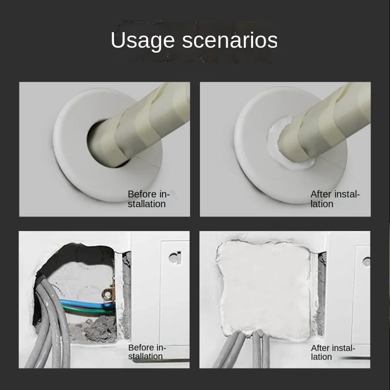 Wall Hole Sealing Glue Household Air-conditioning Mending Wall Hole Plasticine Waterproof Sewer Pipe Sealing Mud Sealant House liquid glue,waterproof sealant,sealant paste
