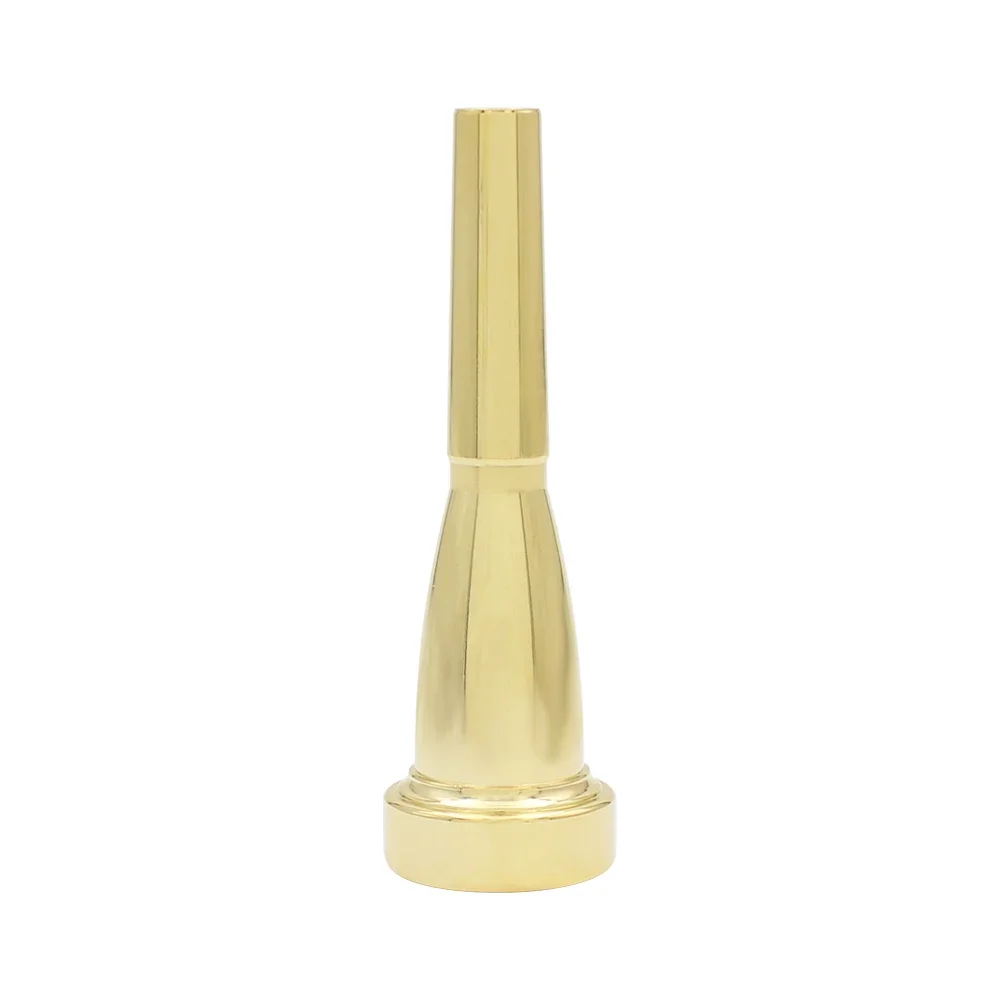 Description Picture 6 of itemTrumpet Mouthpiece 3C 7C Size Bullet Shape Horn Mouthpiece Silver&Golden Replacement Parts Brass Musical Instrument Accessories