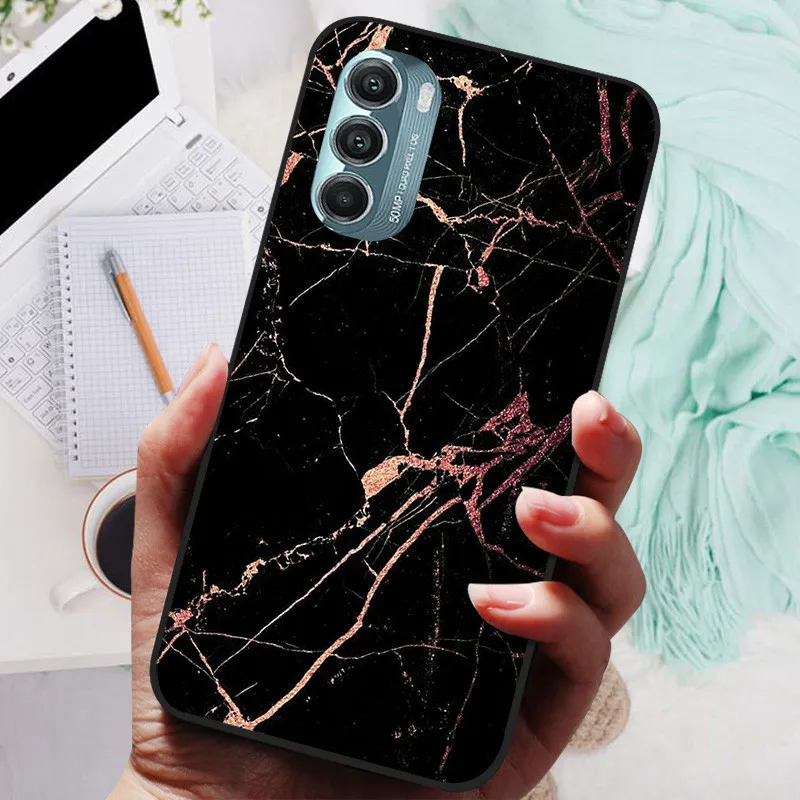 Lion & Wolf Black Silicone Soft Back Protective Case - Sleek & Stylish Cover