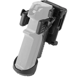 Quick Release Pepper Spray Holster with Adjustable Quick Draw and Detachable Back Clip (Black)