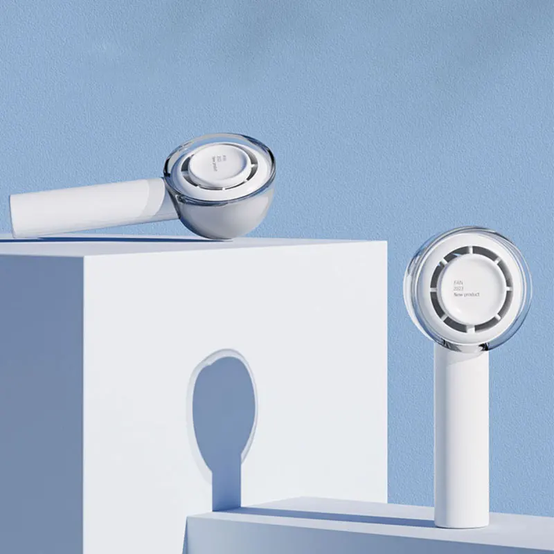 Handheld Fan Portable USB Rechargeable Mini 3-Speed Silent for Outdoor Travel Home Office