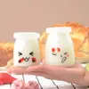 1Pcs Wishing Bottle Mini Yogurt Pudding Glass Bottle Storage Cups with Lid High Temperature Resistant Homemade Y 5