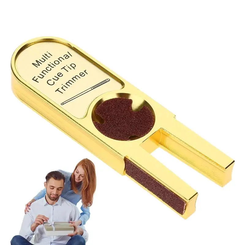 

Портативный триммер для бильярдного кончика, 5 в 1