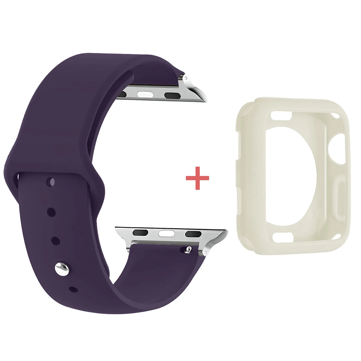 Premium TPU Watch Case & Stylish Strap with Screen Protector