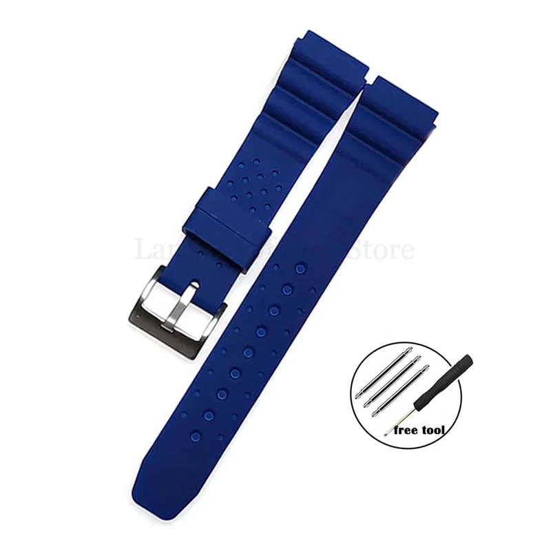 Durable Silicone Sports Watchband - Premium Diving Strap