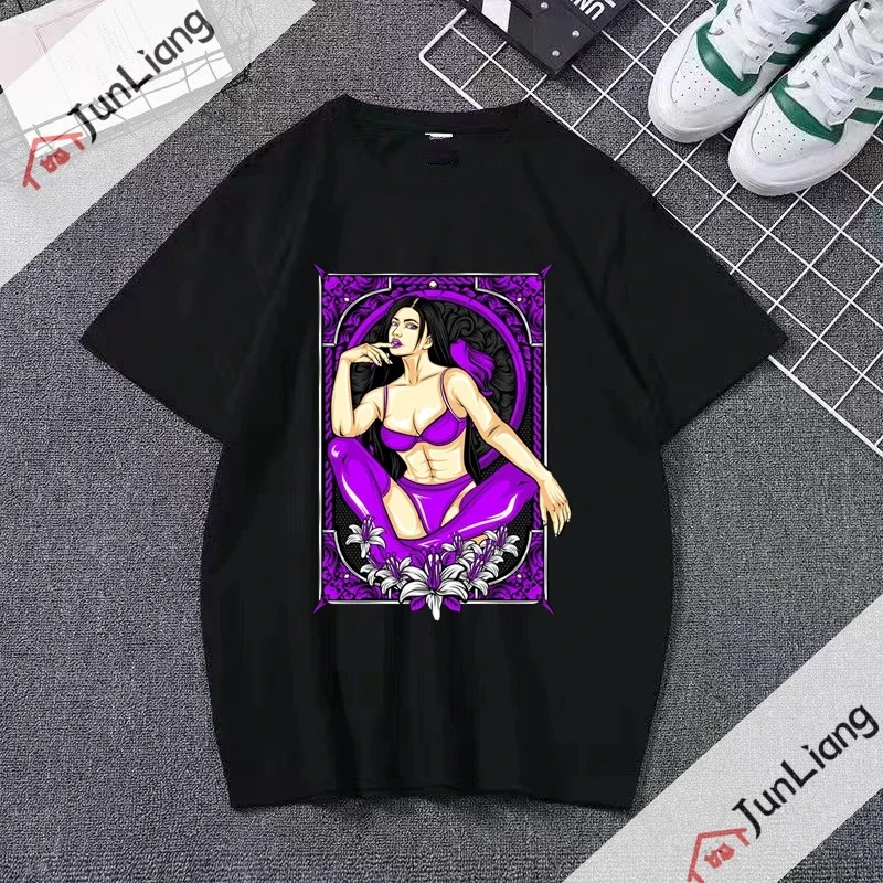 

Рубашка для девушек с юмористическим принтом Ecchi girl Hentait, Сексуальная футболка, модная винтажная Женская и Мужская Уличная одежда, топы, футболка