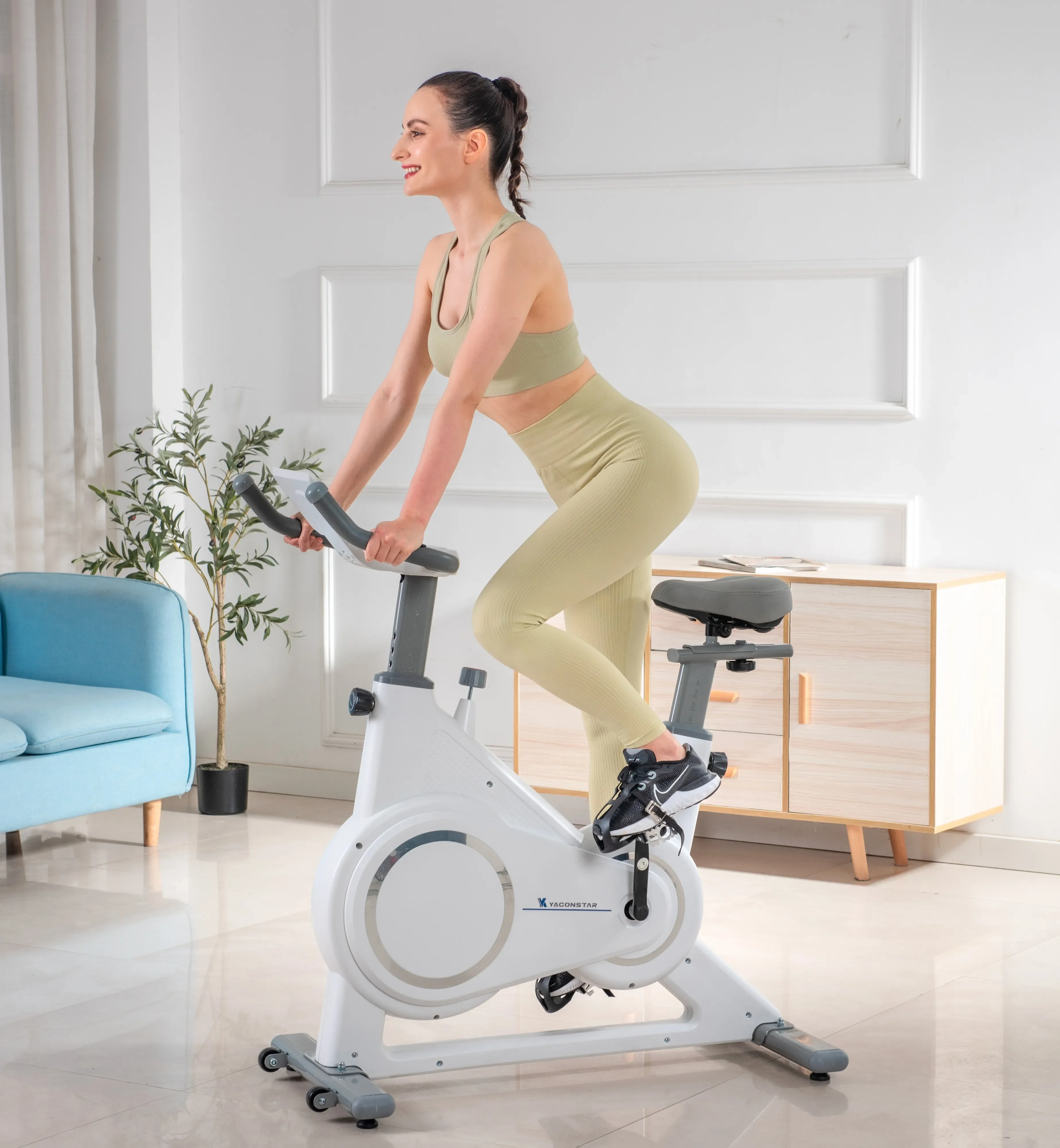 Hot Selling China Spin Bike Ultra-Quiet Dynamic Bicycle Indoor Sports Exercise Bike