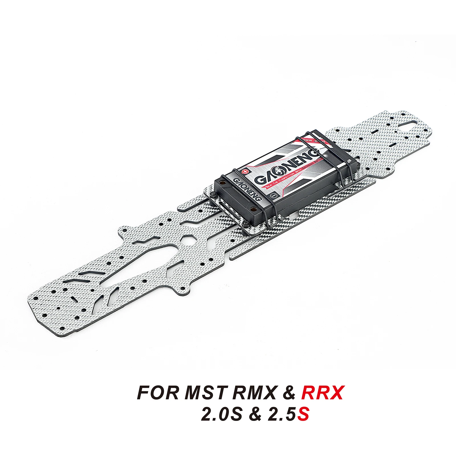 カーボンファイバー製の狭い垂直トラクションシャーシとバッテリー